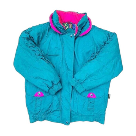 Izzi Vintage Ski Closing Day Aspen Extreme Jacket Coat Retro 80s Gorpcore Medium - Picture 1 of 9